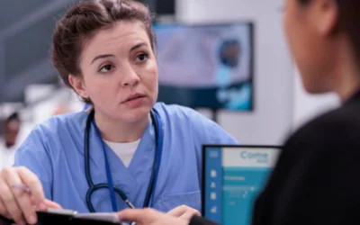 Person reviewing options after a medication assistance application is not approved