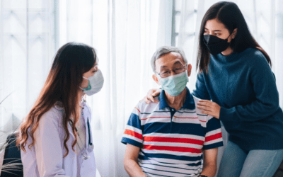 Patient with a chronic condition receiving support through prescription assistance programs